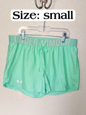 Under Armour Mint Athletic Shorts for Women